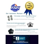 Vision Wheel 8 Lug 420 Locker Center Hub Cap Glossy Black C420GB-8 Also 413 422