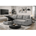 thumbnail image 3 of K-Living Reversible Grey Sectional with Linen Fabric, 3 of 5