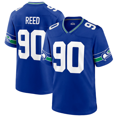 thumbnail image 1 of Seattle Seahawks Jarran Reed Royal Men's Embroidered Collectible Jersey-S, 1 of 2