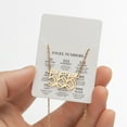 thumbnail image 3 of relayinert Collier en Acier Inoxydable Polyvalent avec Pendentif Numéro Accessoire de Mode Tendance Colliers Exquis 777 Or, 3 of 6