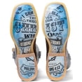 thumbnail image 2 of Men's Tin Haul Ichtusacross Boots with Strength Sole Handcrafted Brown, 2 of 3