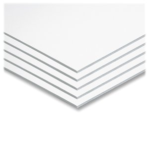 Pacon Foam Core Graphic Art Board, 22" x 28" White, 5-Pack