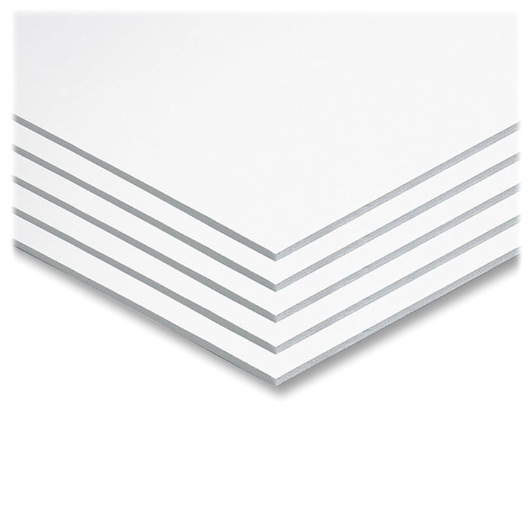 Pacon Foam Core Graphic Art Board, 22" x 28" White, 5-Pack photo 1