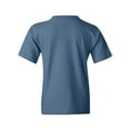 thumbnail image 3 of Heavy Cotton Youth T-Shirt, L, Indigo Blue, 3 of 3