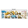 thumbnail image 3 of pdqouc Stickers For Kids Easy Peel Stickers Toddlers 6 to 12 Months Construction Vehicle Excavator Wall Stickers for Living Room Bedroom Creative Wall Stickers, 3 of 4