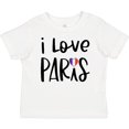 thumbnail image 3 of Inktastic I Love Paris French Flag Heart Boys or Girls Baby T-Shirt, 3 of 5
