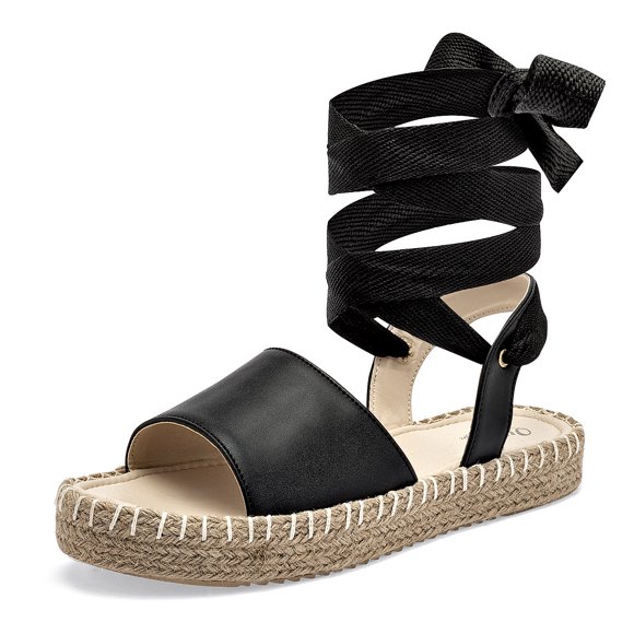 SANDALIA PLANA QUEEN NEGRO 140788
