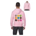 thumbnail image 1 of Mens Love Food Donuts Doughnuts Full-Zip Hooded Sweatshirt, 1 of 5