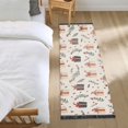 thumbnail image 3 of Yayeee Runner Rug for Bedroom 2'x6' Machine Washable Hallway Non Slip Mat, Christmas Gift Pattern, 3 of 8