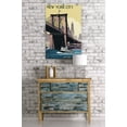 thumbnail image 2 of New York, Brooklyn Bridge (24x36 Giclee Gallery Art Print, Vivid Textured Wall Decor), 2 of 3