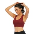 thumbnail image 6 of Tinglu Yoga Bra Back Strappy Sports Bras with Removable Padded, 6 of 8