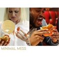 thumbnail image 3 of ShenMo Kitchen Accessories Silicone Hamburger Holder Non-contact Food Cookware Anti-dropping Fixed Box Washable Retractable, 3 of 5
