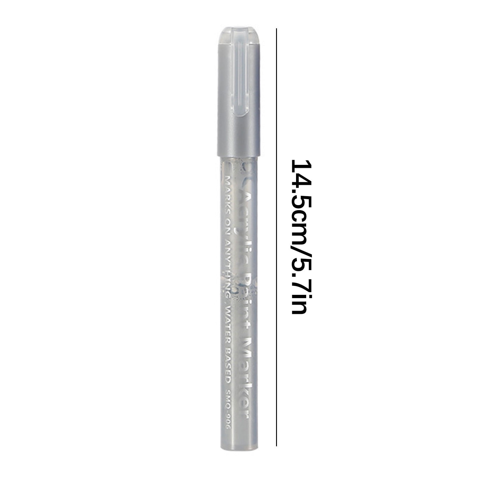 3 Gold And 3Silver Acrylic Marker Pen Set Water- Pen Hand Ledger Graffiti Pen Acrylic Pigment Marker Pen Acrylic Pigment Marker Pen 6Ml