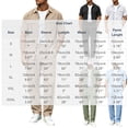 thumbnail image 3 of Mens 2 Piece Linen Set Summer Beach Button Down Short Sleeve Work Shirt Long Pant Vacation Casual Outfit Size 3XL White, 3 of 6