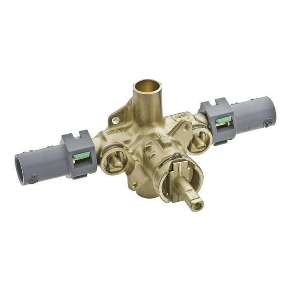 Moen 8374HD 1/2" CPVC connection with integral stops