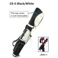 thumbnail image 1 of C8-II Golf Practice Range/Sunday/Stand/Pencil/Carry Bag (White/Blk + 1pc Zerofy Counter), 1 of 8