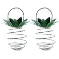 thumbnail image 3 of 2 Pack Solar Pineapple Led Light Lantern, Pineapple Solar Lights Outdoor, Metal Pineapple Waterproof Solar Lantern, 3 of 4