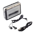 thumbnail image 1 of Cateissary Convierte tus casetes favoritos a MP3 con un reproductor de casetes portátil. Convertidor USB a MP3. Cables de audio/vídeo, 1 of 6
