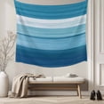 thumbnail image 5 of Blue White Ombre Tapestry for Bedroom Wall Hanging Tapestry, Modern Gradient Abstract Aesthetic Ceiling Backdrop Tapestries Poster Blanket Wall Decor for Teens Room Living Room Dorm 39" x 59", 5 of 8