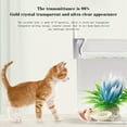 thumbnail image 4 of Small Fish Tank, Betta Fish Tank With LED Light, Wall Mounted Filter, High Transparency Square Fish Tank, Aquarium Starter Kits For Living Room Home Office, 4 of 8