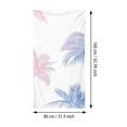 thumbnail image 3 of Xihbxyly Ofertas de 1 Dolar Toalla de Playa Estampada a La Moda, Toalla de Baño de Microfibra con Estampado de Flores de Cielo, Cojín de Playa, Chal, Toalla para El Sudor., 3 of 7