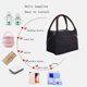 thumbnail image 3 of Bolsa de almuerzo con aislamiento para hombre y mujer, bolsa refrigerada a prueba de fugas para la playa, para, 3 of 5