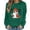 T-Army Green halloween pullover women, variant on DIOAZUD Halloween Sweatshirts Women Spooky Ghost Print Pullovers Soft Holiday Crewneck Long Sleeve Sweater Tops Halloween Costumes Black S-XXL