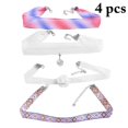 thumbnail image 2 of Femmes Étouffant Ruban Fleur 4PCS Mode Fait à la Main Velours Collier Charme Étouffant, 2 of 10