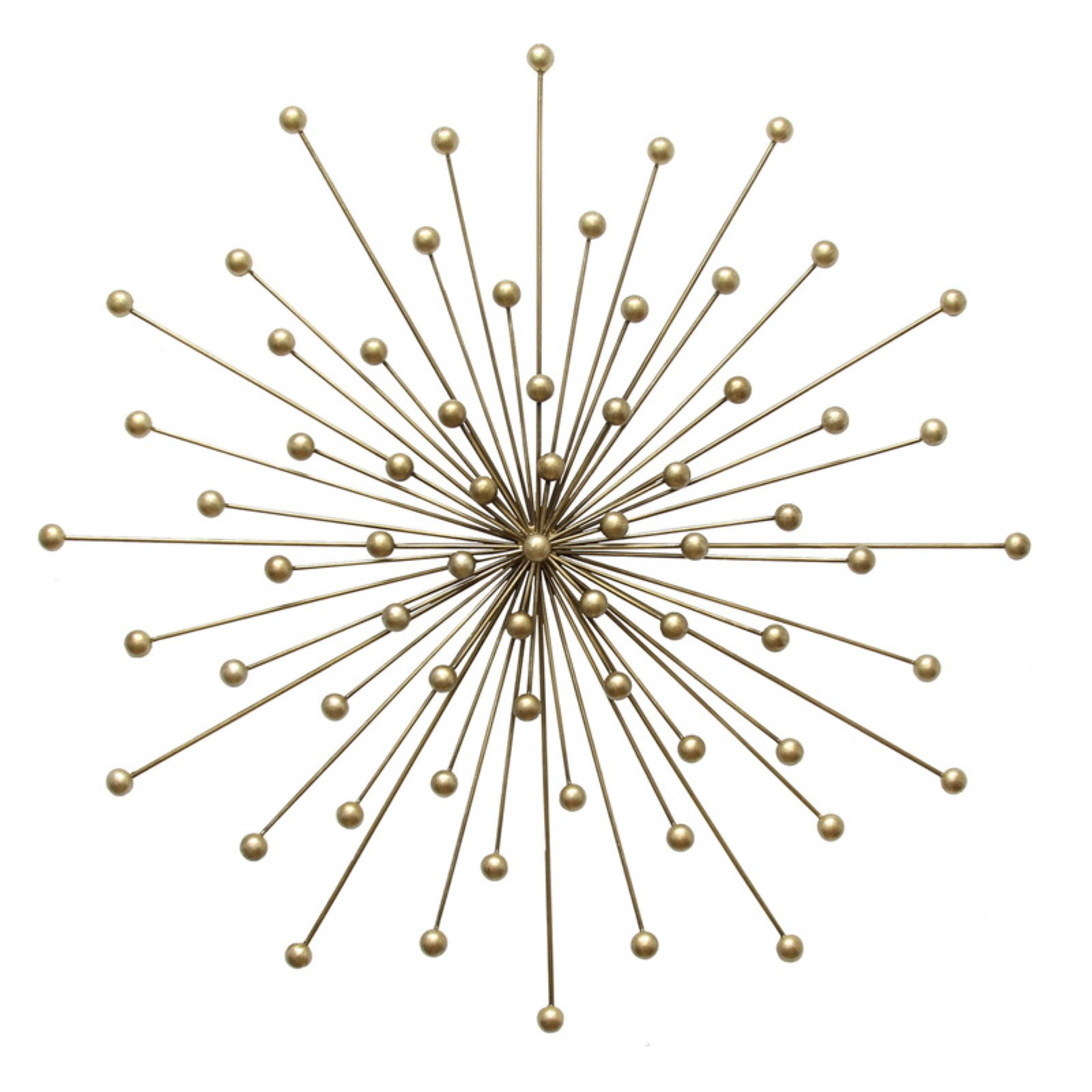 Stratton Home Decor Gold Burst Wall Decor