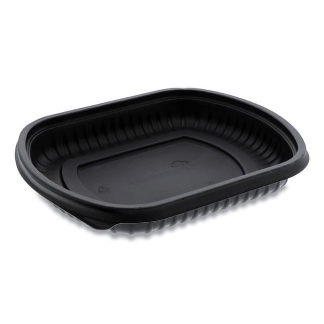 Pactiv PCT0CN846160000 16 oz MealMaster Container, Black