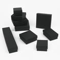thumbnail image 5 of 1PCS Black Square Jewelry Display Gifts Box Organizer Engagement for Ring Earring Brooch Necklace Bracelet Packaging Boxes 7, 5 of 6