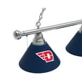 thumbnail image 5 of University of Dayton 3 Shade Billiard Light with Chrome FIxture, 5 of 5