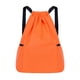 thumbnail image 1 of Mochila con cordón, ligera, informal, para el día a día, para viajes Naranja, 1 of 9