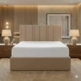 thumbnail image 2 of Shubozy Ultra-Soft Brushed Microfiber  Fitted Sheet - 15" Deep Pocket, Breathable & Cooling Bottom Sheet, Wrinkle & Fade Resistant (White) White,King, 2 of 7