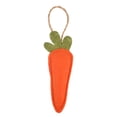 thumbnail image 3 of Naierhg Happy Easter Bunny Hanging Decoration Mini Cute Colorful Nonwoven Fabric Rabbit Carrot Festival Ornament Pendant Holiday Gifts Orange, 3 of 8