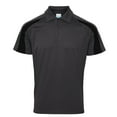 thumbnail image 1 of AWDis Just Cool Polo à Manches Courtes pour Homme à Panneaux Contrastants, 1 of 2