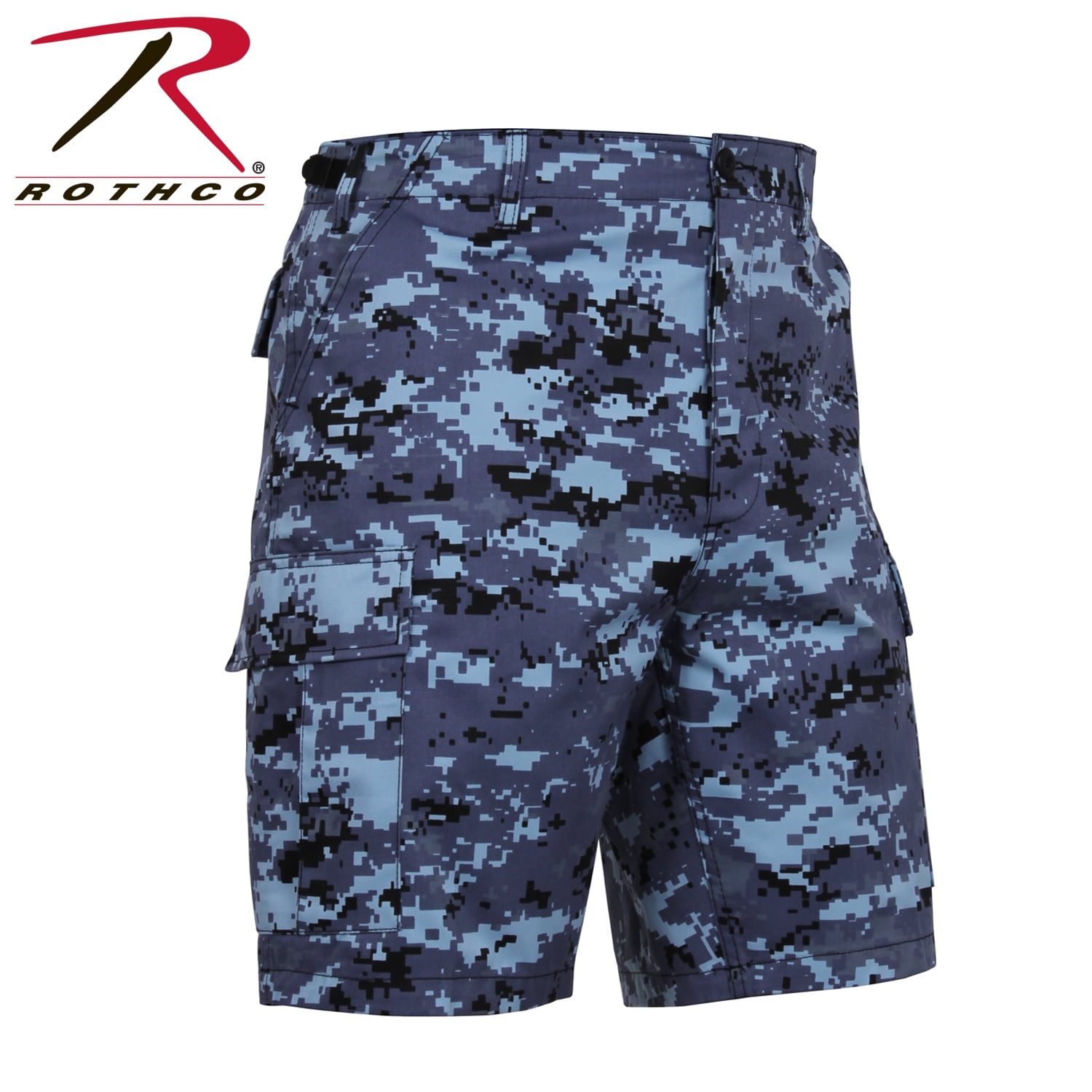 digital camouflage shorts