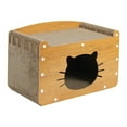 thumbnail image 1 of Rascador para gatos, rascador para gatos, decoración de salón, protección de muebles, nido de resistente al desgaste, casa rascadora para, 1 of 8