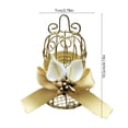 thumbnail image 3 of Snack Box Container European Style Gold Birdcage Iron Candy Box for Wedding, Storage, 3 of 7