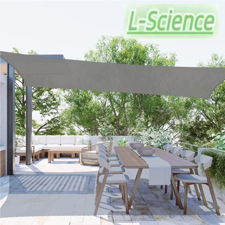 Rectangle Sun Shade Sail UV Block Canopy Cover for Outdoor Patio Backyard Lawn Garden