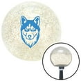 thumbnail image 1 of American Shifter  Blue Husky Clear Metal Flake Shift Knob with M16 x 1.5 Insert Shifter Auto Manual, 1 of 1