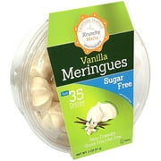 Krunchy Melts Original Sugar Free Meringue Cookies | Sugar Free Vanilla Flavor | Only 35 Calories Per Serving | Fat Free, Gluten Free, Dairy Free | Keto Friendly | Zero Net Carbs (2 Oz)