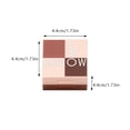 thumbnail image 3 of Hearth & Gear Mini Eye Shadow Pearlescent Polarized Three Natural Beginners Non Flying Powder Eye Shadow Color Hair Savings And Things Storefront Preppy Makeup berry Lemonade Gel Eye Liner Star Makeup, 3 of 7