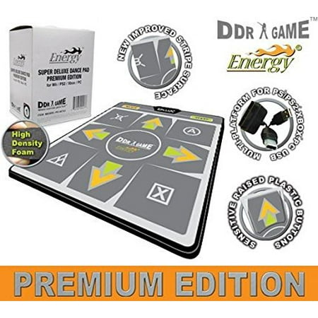 DDR Energy Premium Edition Super Deluxe Dance Pad for PS2 Xbox PC