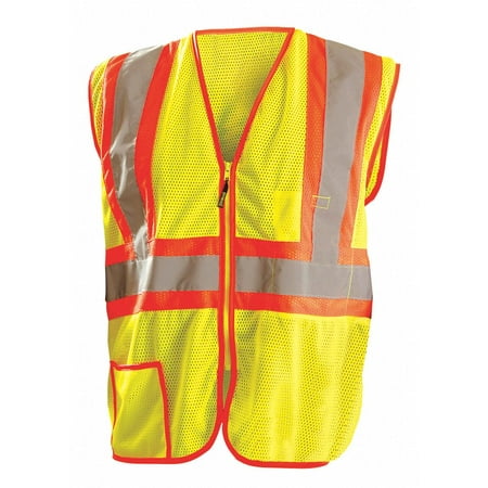 

Occunomix Safety Vest Yellow 2-Tone Class 2 L LUX-SSCLC2Z-YL