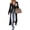 Black, variant on Button Up Long Cardigans for Women Ribbed V Neck Midi Sweater Dress Puff Long Sleeve Cardigan Sweaters, Soft Stretchy Lightweight Duster Cardigans, Knit Winter Dresses, Fall Outfits Trendy