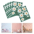 thumbnail image 1 of 6 pegatinas de pared con diseño de margaritas, hermosas ilustraciones para mural, pegatinas de pared con flores bohemias para guardería, habitación de BLESIY Calcomanía de pared de margaritas, 1 of 8