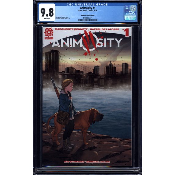 Animosity #1 - CGC 9.8 Comic Book