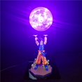 thumbnail image 1 of Figuras de acción de Dragon Ball, modelo de animación de Son Goku, cuentas de luz nocturna que emite juguetes creativos hechos a mano, adornos de escritorio, regalosEuropean gauge plug Gong Bohan LED, 1 of 2