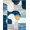 Blue Multi, Pattern 4, variant on ODIKA Pvc Abstract Bottom Brushstroke Watercolor Contemporary Splicing for Home Office, Gaming Room, Under Desk, Non-Slip Chair-Friendly